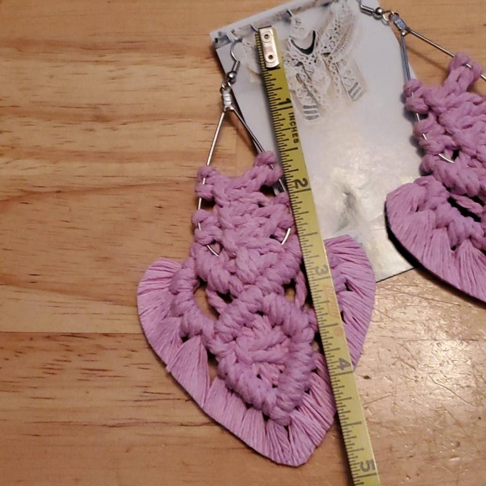 Macrame Earrings - image 3